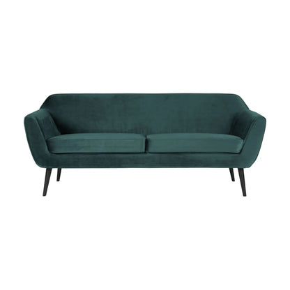 WOOOD Rocco Soffa 187 cm Sammet, Teal