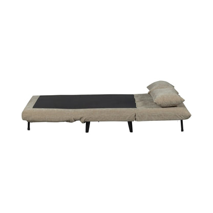 WOOOD Xem Bäddsoffa 1-Person Sammet, Natural