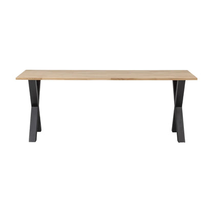 WOOOD Tablo Bord I Ek 220x90 Alkmaar Ben, Natur