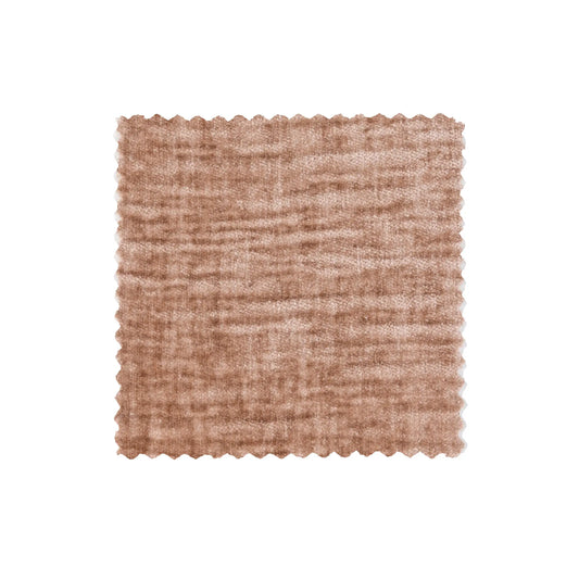 WOOOD Bean Schäslongsoffa Höger Chenillesammet, Peach Pink