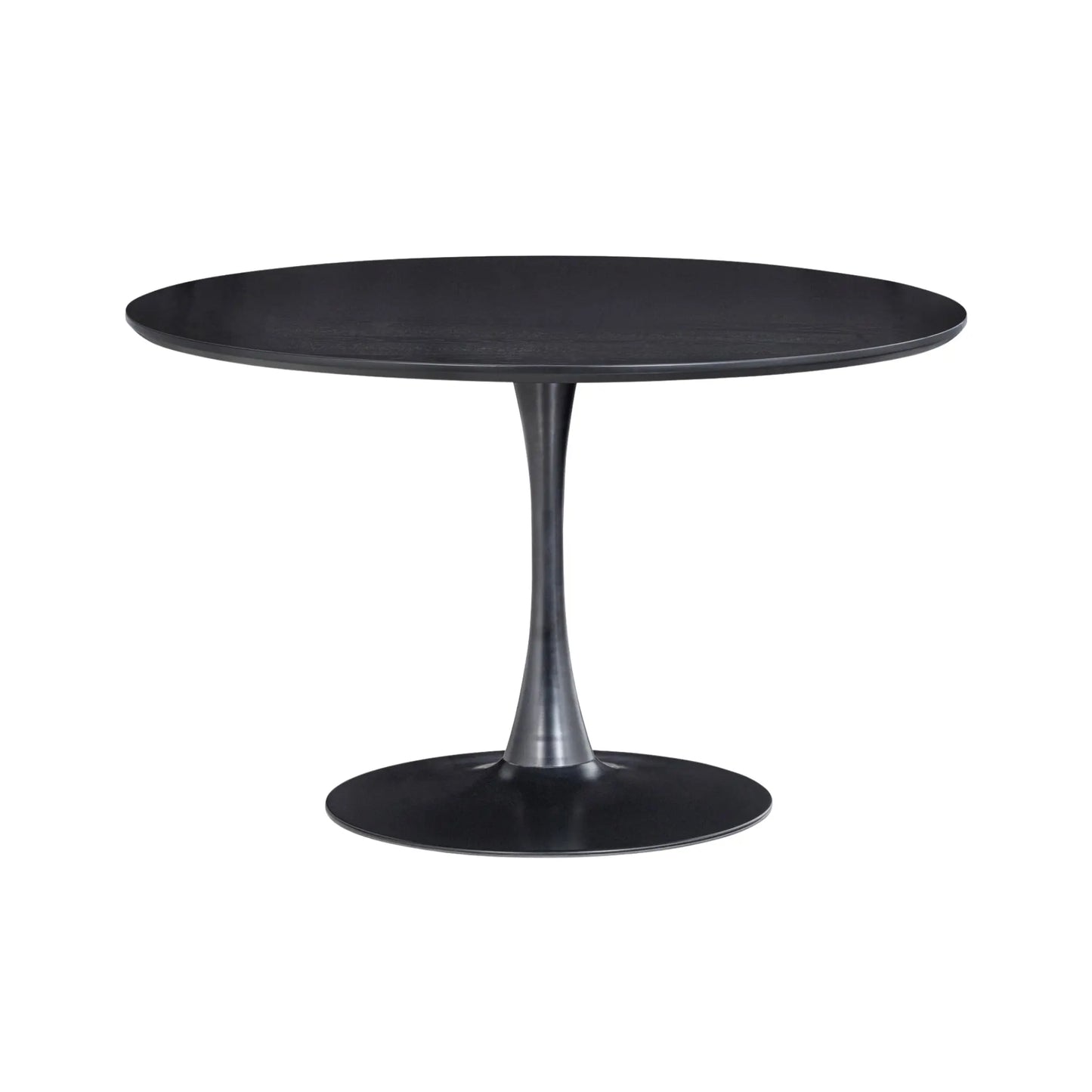 WOOOD Sammy Matbord Trumpet-Bas Runt Ø120 cm Mdf, Black