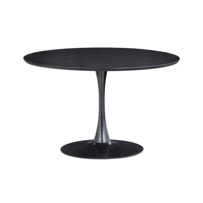 WOOOD Sammy Matbord Trumpet-Bas Runt Ø120 cm Mdf, Black