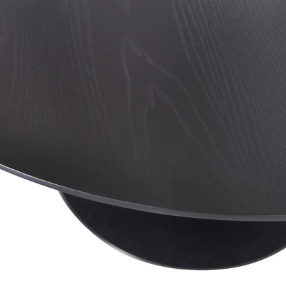 WOOOD Sammy Matbord Trumpet-Bas Runt Ø120 cm Mdf, Black