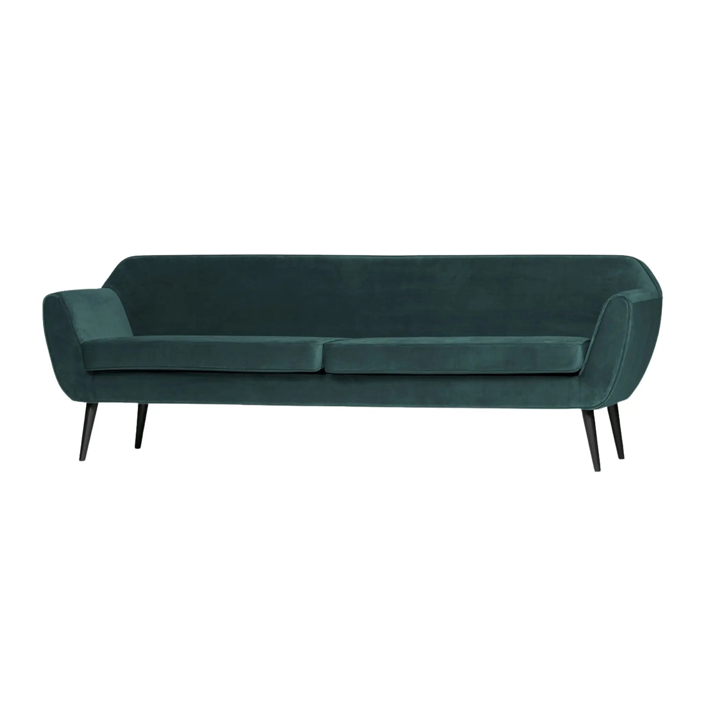 WOOOD Rocco Soffa XL 230 cm Sammet, Teal