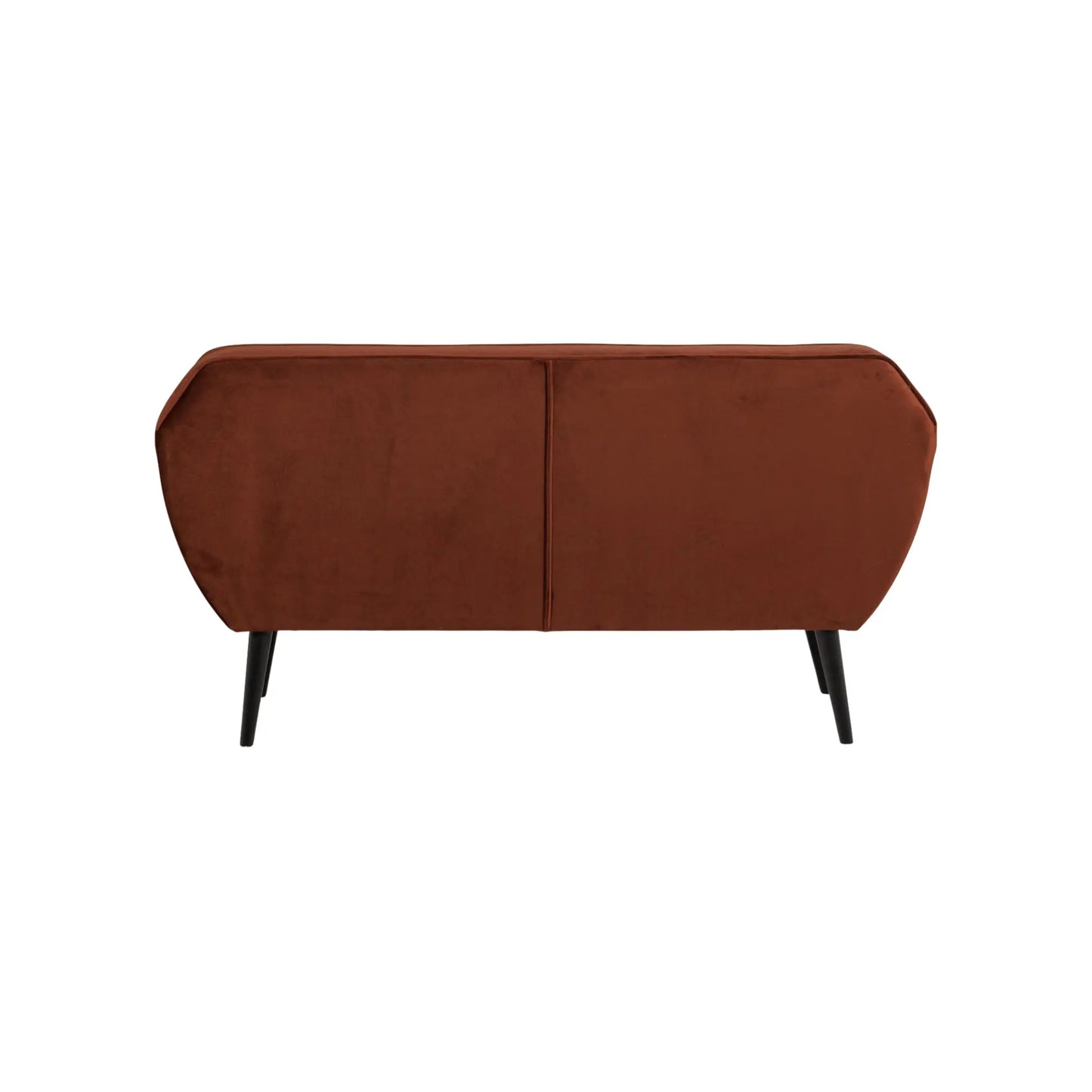 WOOOD Rocco Soffa 150 cm Sammet, Rust Brown