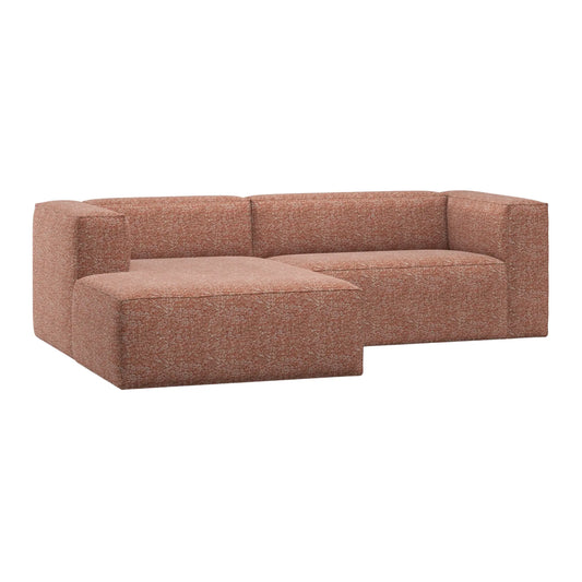 WOOOD Bean Schäslongsoffa Vänster, Terra Melange