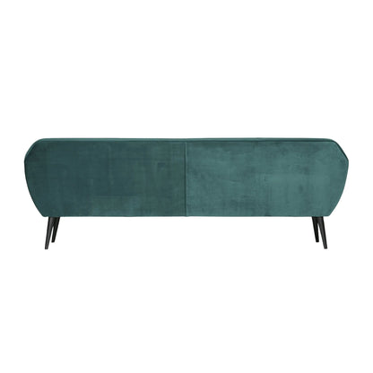 WOOOD Rocco Soffa XL 230 cm Sammet, Teal