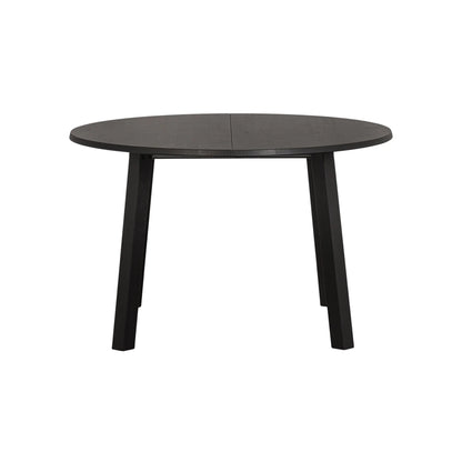 WOOOD Lange Jan Matbord Utdragbart Ø120 Ek, Blacknight