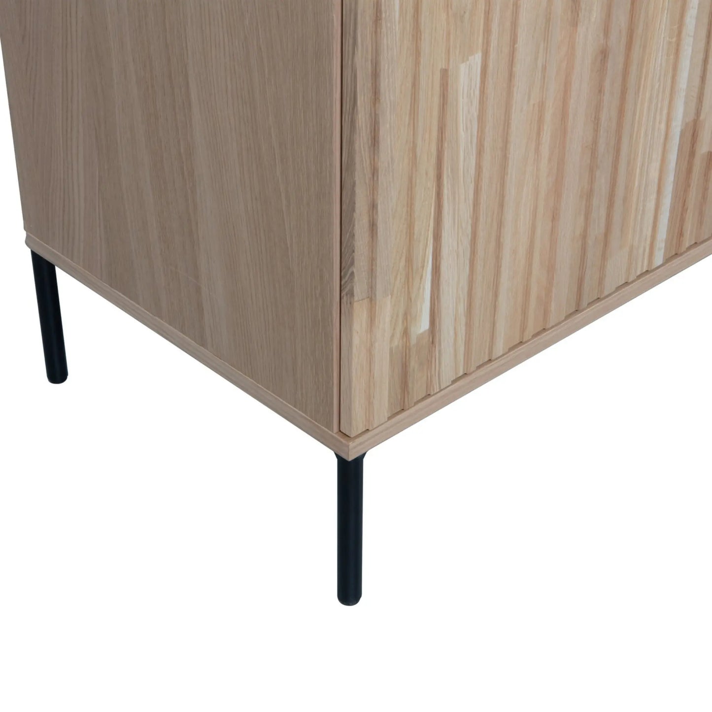 WOOOD New Gravure Skänk 200 cm I Ek, Natur