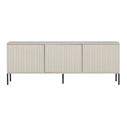 WOOOD New Gravure Tv-Bänk 150 cm I Furu, Dust