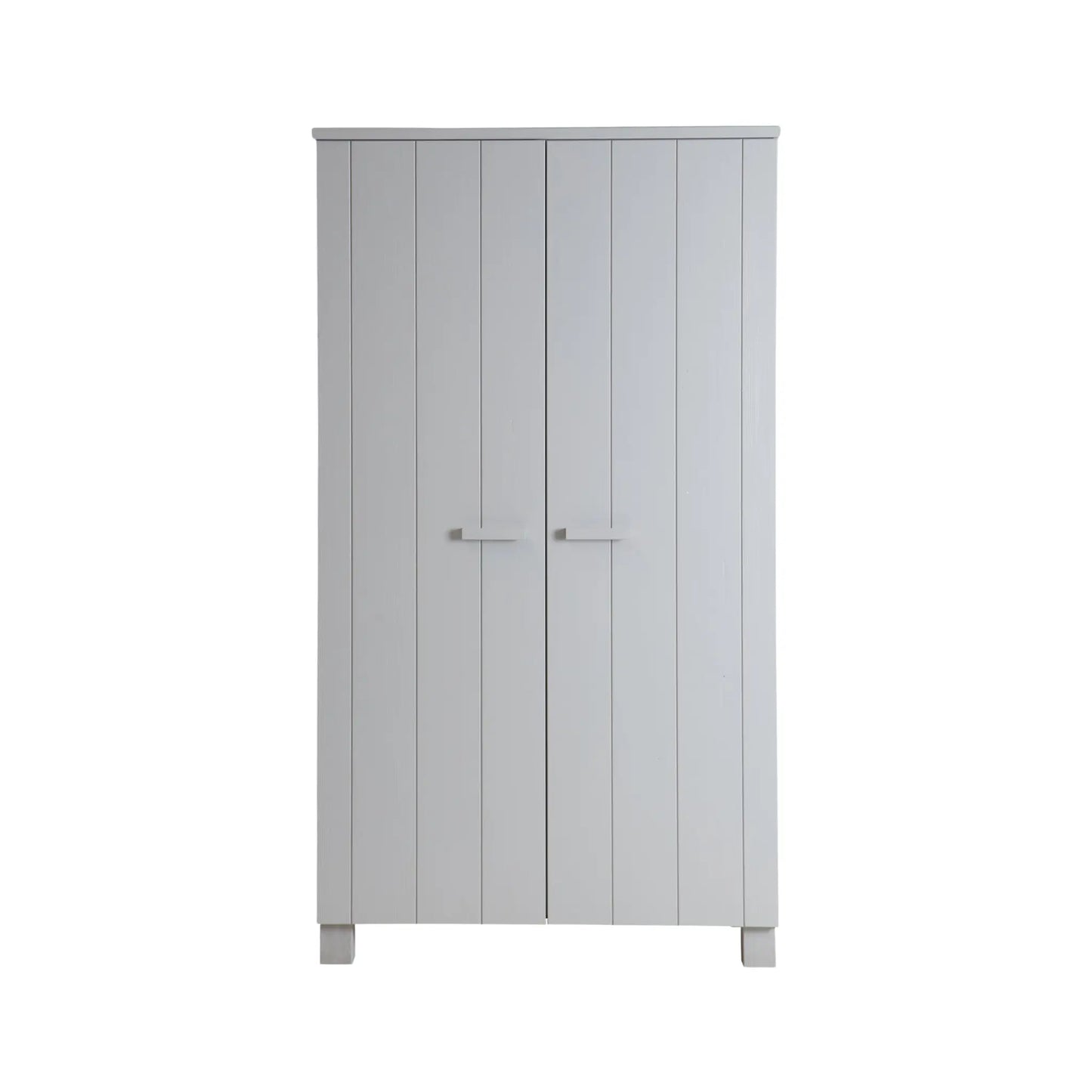 WOOOD Dennis Garderob Furu, Concrete Grey