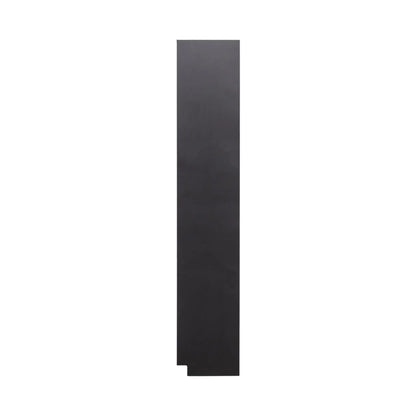 WOOOD Finca Förvaringsskåp Rund Vänster 78 cm I Furu, Deep Black