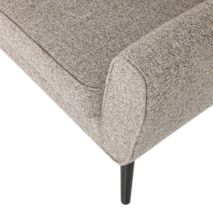 WOOOD Rocco Soffa Xl 230 cm, Brown Melange