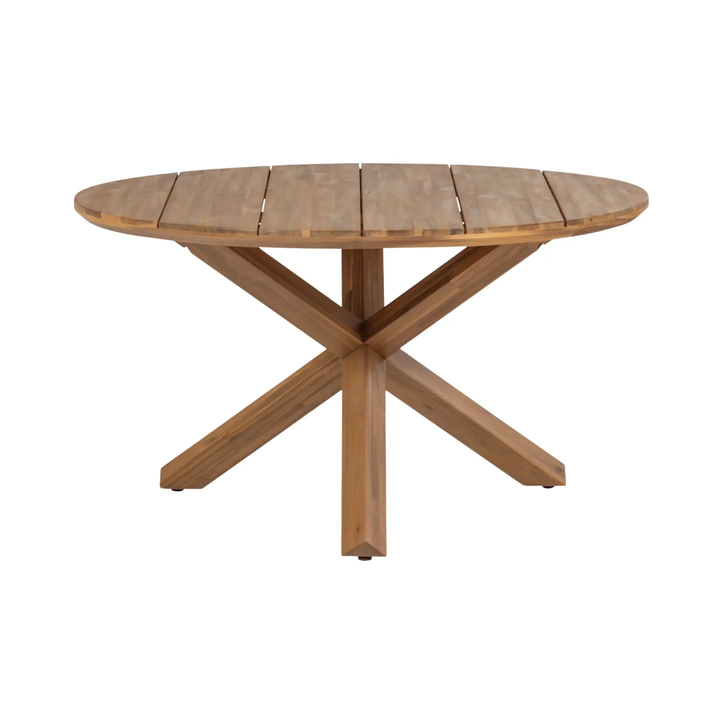WOOOD Kiro Trädgårdsbord Ø135 cm Akaciaträ, Natural