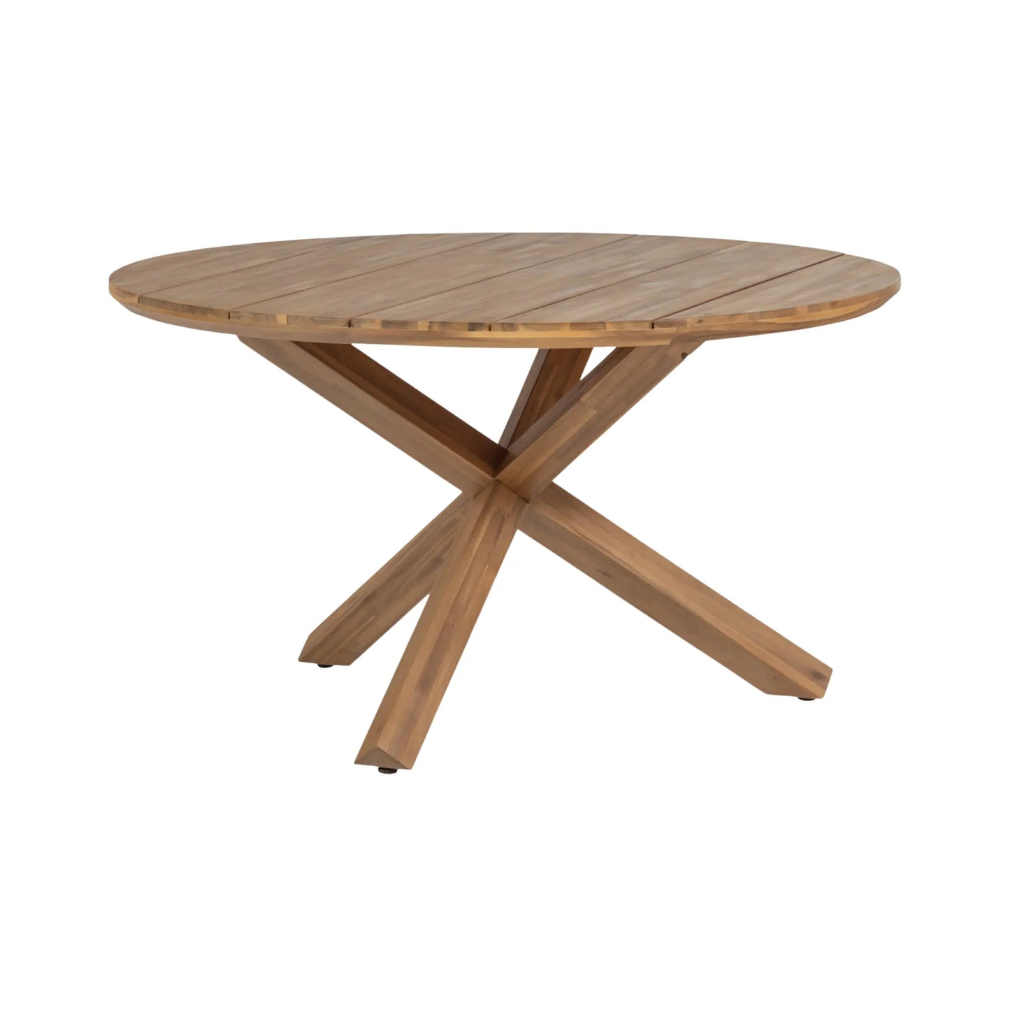 WOOOD Kiro Trädgårdsbord Ø135 cm Akaciaträ, Natural