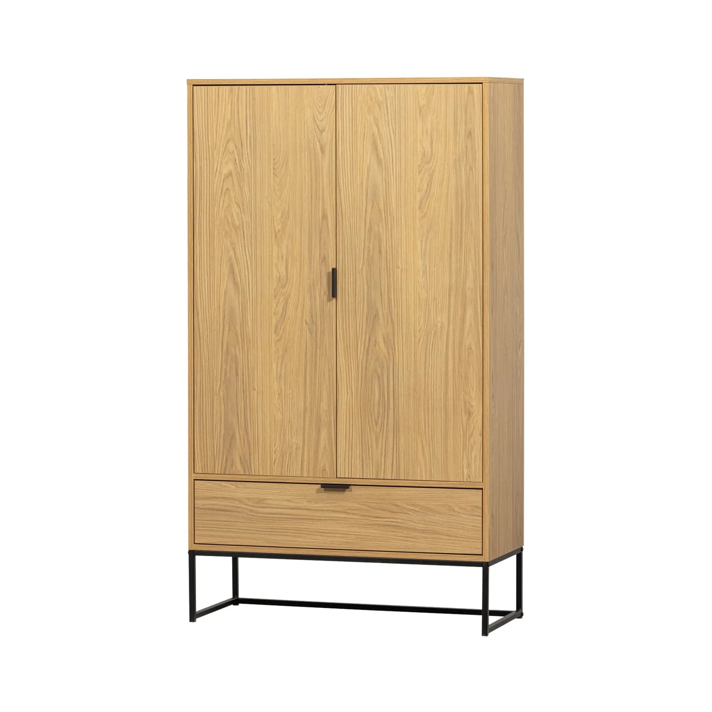 WOOOD Silas Skåp 2-dörrar, Oak Decor