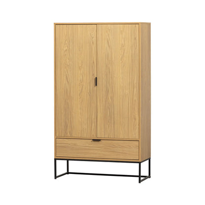 WOOOD Silas Skåp 2-dörrar, Oak Decor
