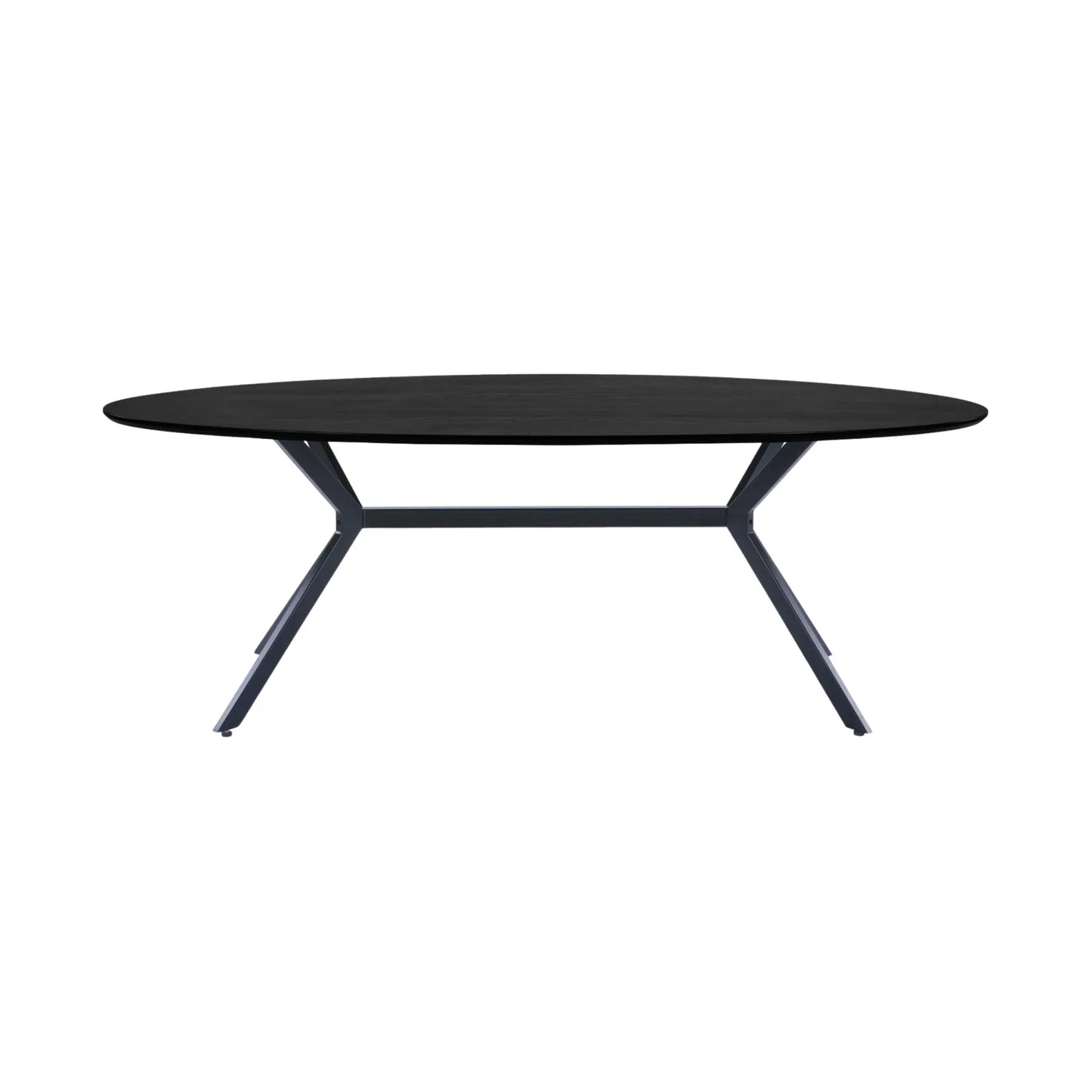 WOOOD Bruno Matbord Ovalt 220x100 cm Mdf, Black