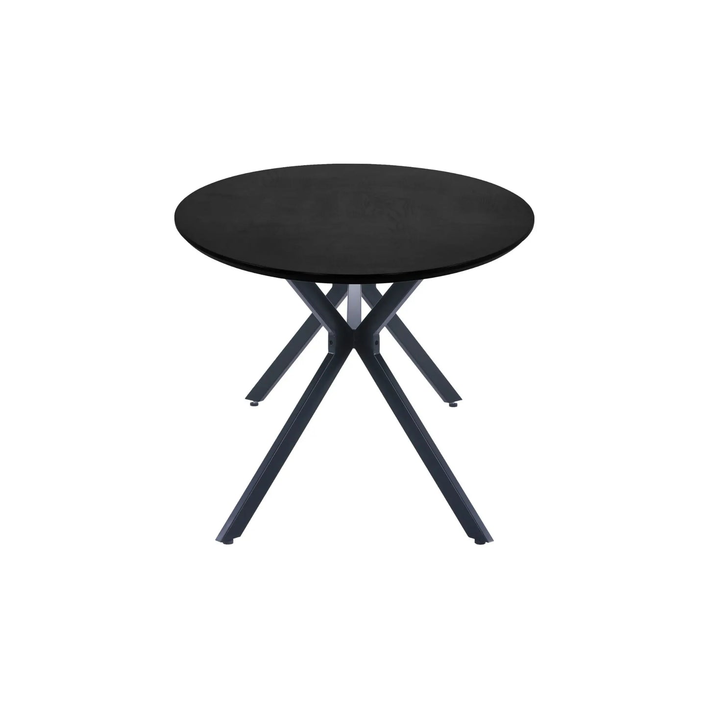WOOOD Bruno Matbord Ovalt 220x100 cm Mdf, Black