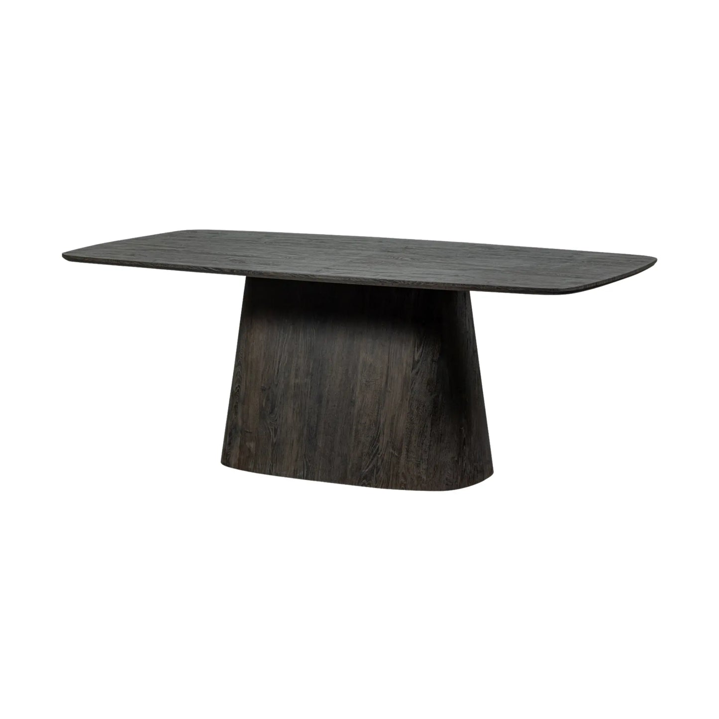 WOOOD Leah Matbord 200x105 cm Mdf, Dark Brown