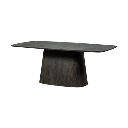 WOOOD Leah Matbord 200x105 cm Mdf, Dark Brown