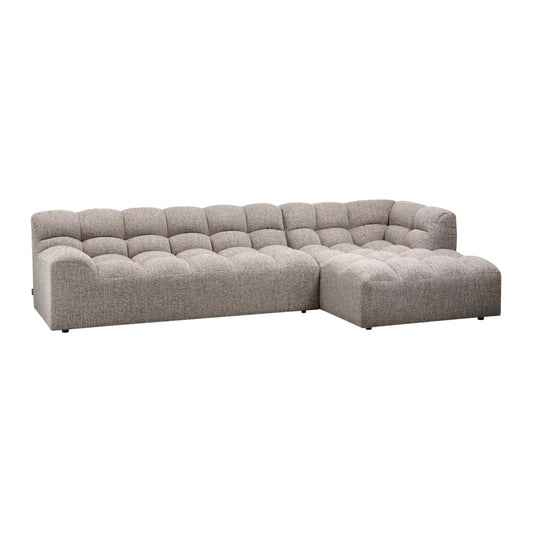 WOOOD Allure Chaise Soffa Höger Woven Clay, Melange
