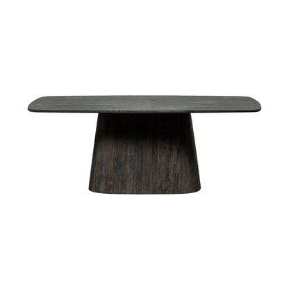 WOOOD Leah Matbord 200x105 cm Mdf, Dark Brown