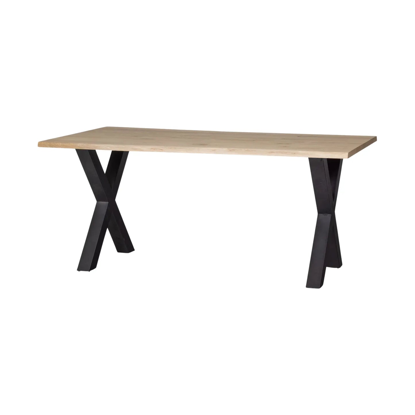 WOOOD Tablo Matbord I Ek 180x90 Alkmaar Ben, Natur