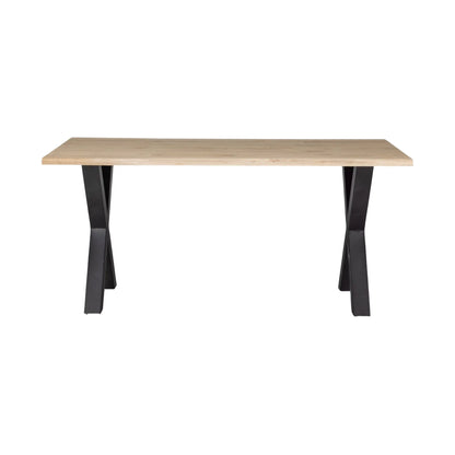 WOOOD Tablo Matbord I Ek 180x90 Alkmaar Ben, Natur