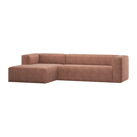 WOOOD Bean Hörnsoffa Vänster, Terra Melange