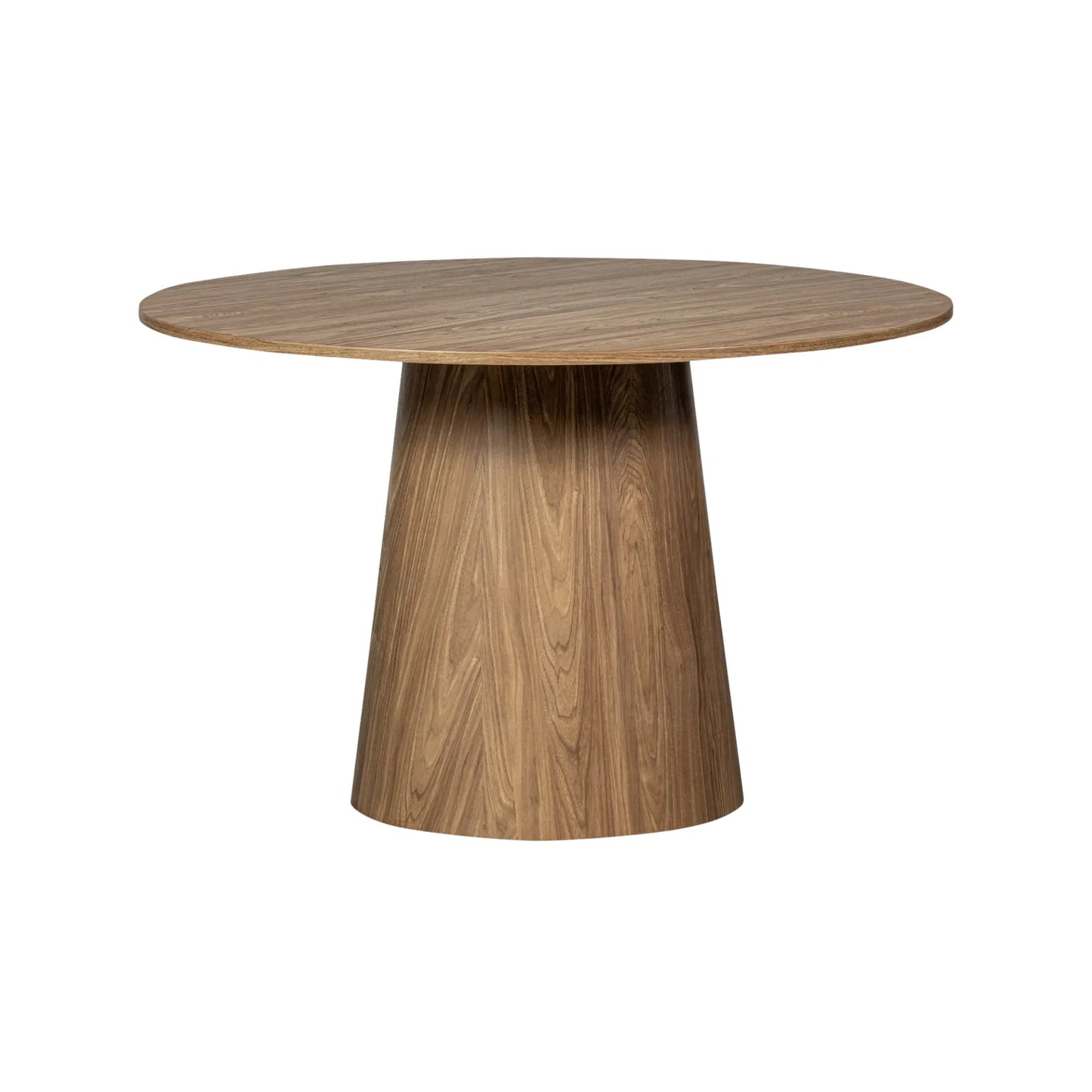 WOOOD Maan Matbord Runt Ø120 cm Mdf, Walnut