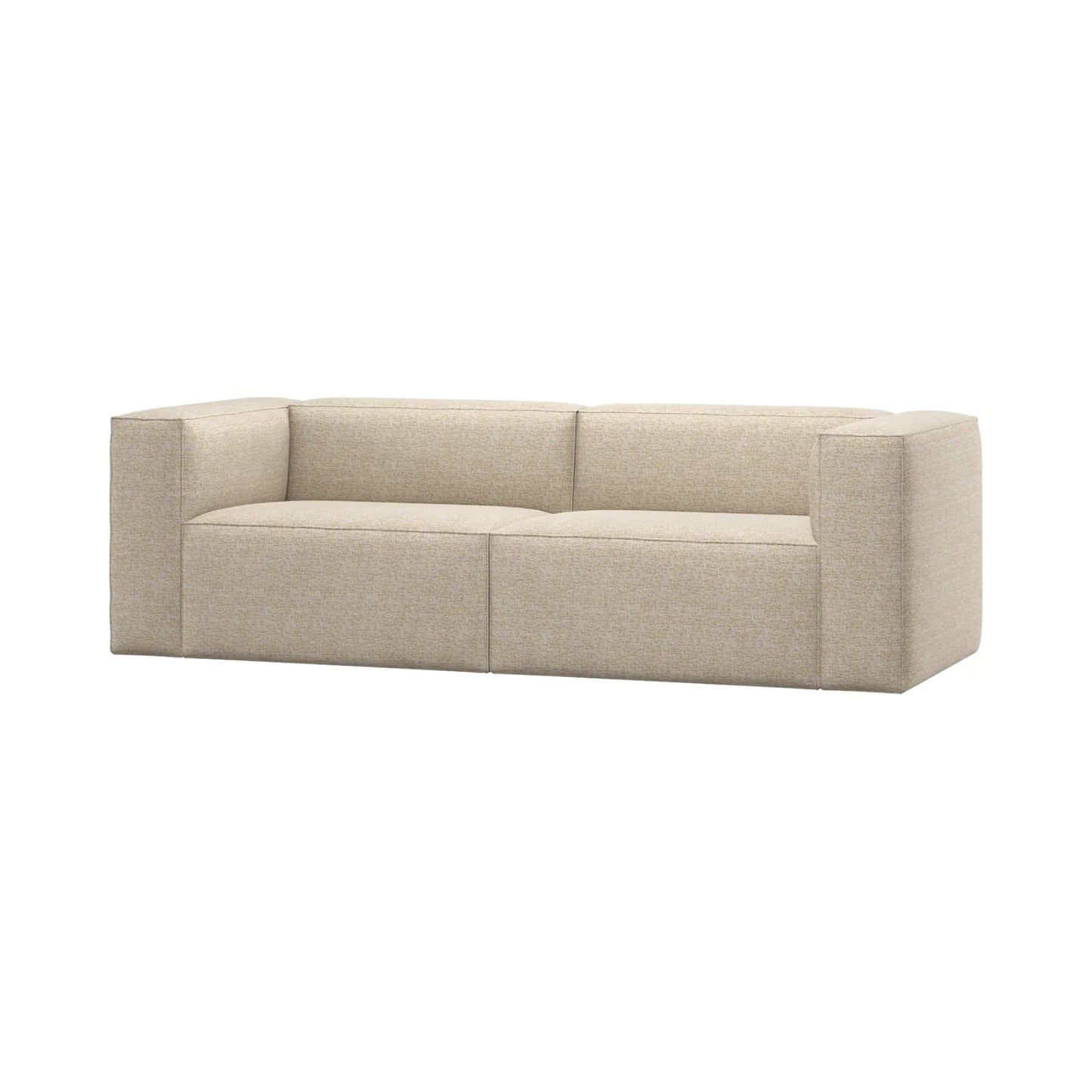 WOOOD Bean 3,5-Sits Soffa, Beige Melange