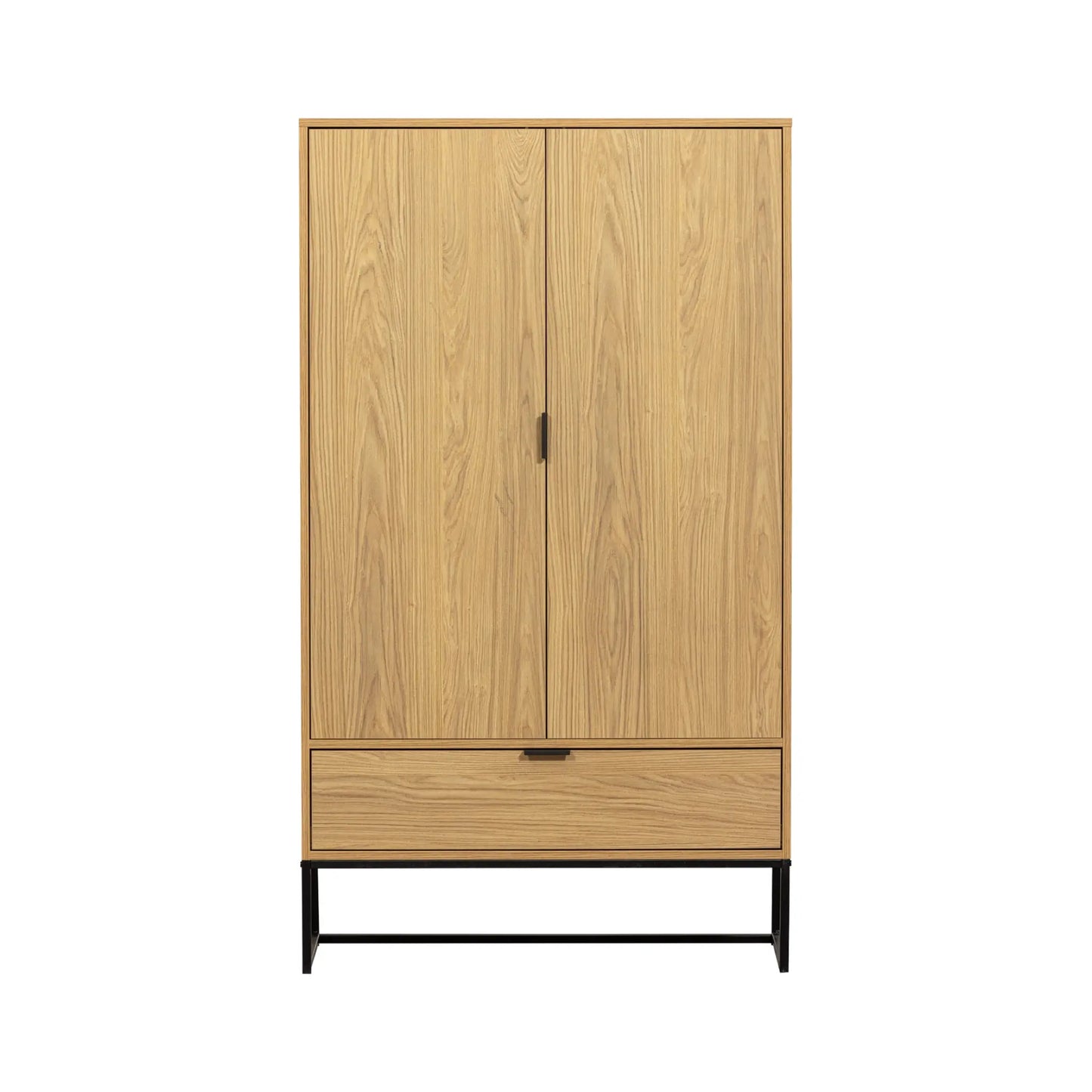 WOOOD Silas Skåp 2-dörrar, Oak Decor