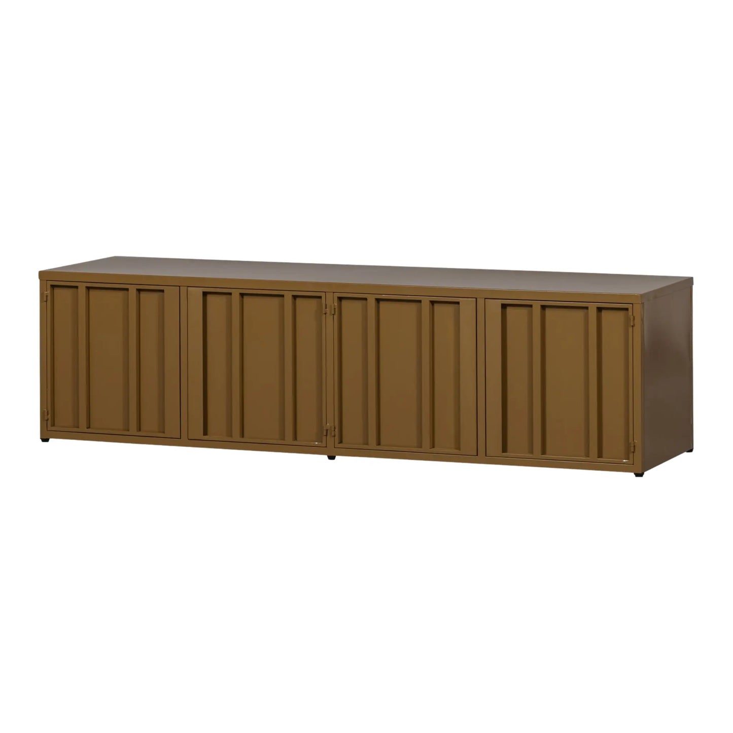WOOOD Level Tv-Bänk I Metall 44x160 cm, Honey Yellow