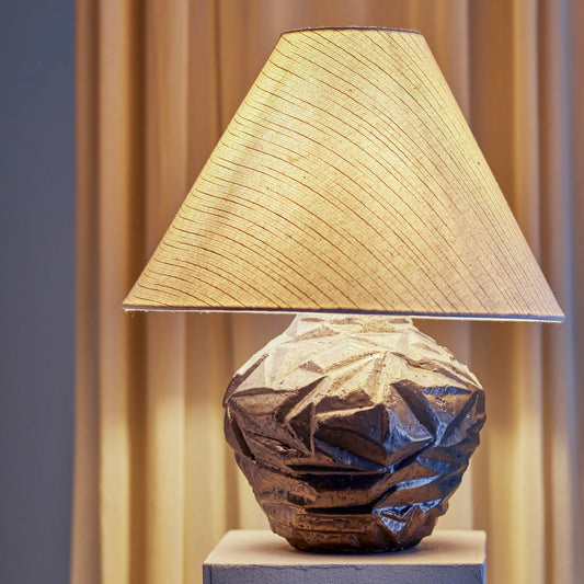 Bloomingville Carolla Bordlampa, Brun