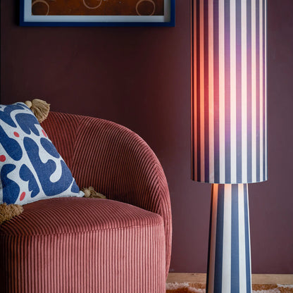 Bloomingville Emmie Golvlampa, Blå