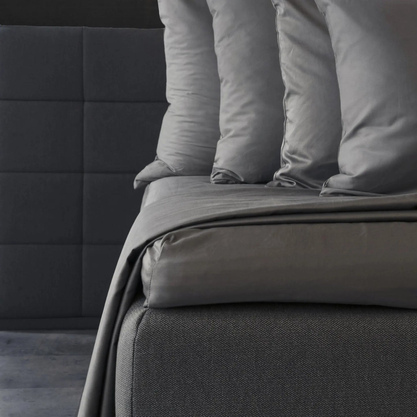 Borås Cotton Cloud Kuvertsytt Lakan 120x200 cm, Antrasit