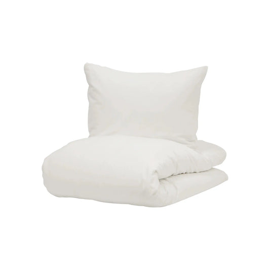 Borås Cotton Cloud Bäddset 230x220/50x60 cm, Optical White