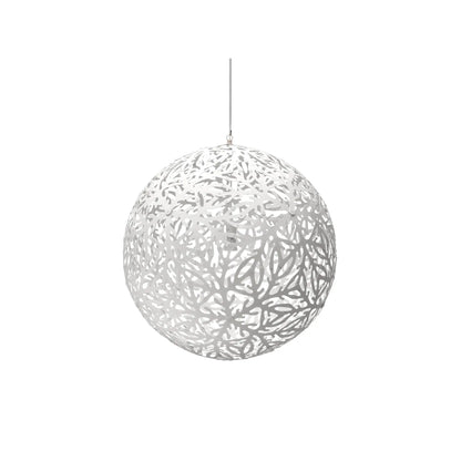David Trubridge Sola Taklampa 80 cm, Vit