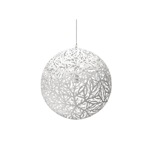 David Trubridge Sola Taklampa 80 cm, Vit