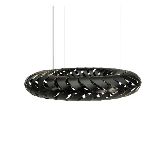 David Trubridge, Maru Taklampa 140 cm, Svart