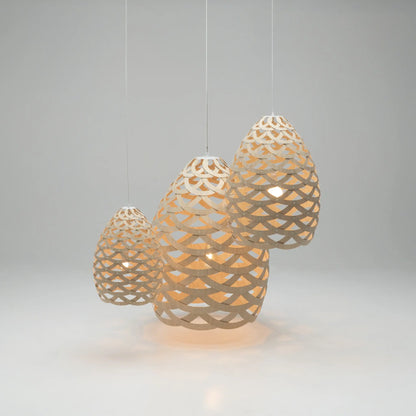 David Trubridge Tui small Taklampa 50 cm, Bambu