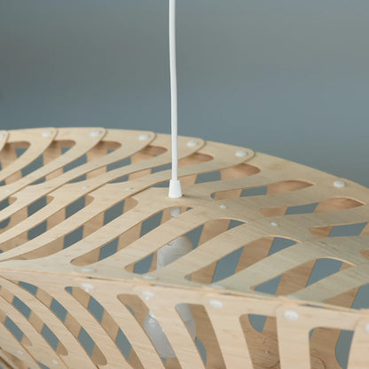 David Trubridge Toru Medium Taklampa 110 cm, Svart