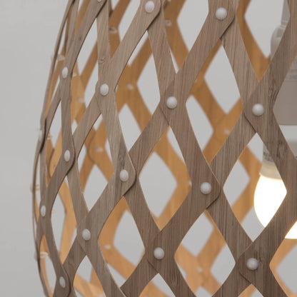 David Trubridge Koura Taklampa 50 cm, Bambu