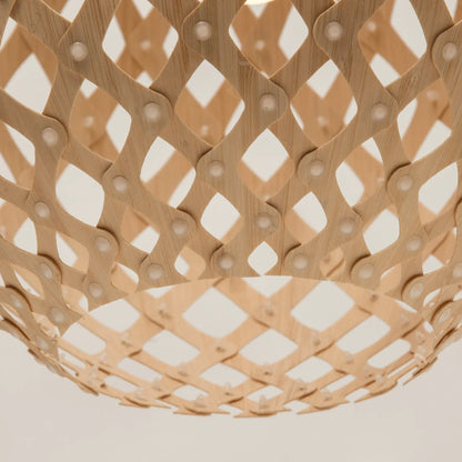 David Trubridge Koura Taklampa 50 cm, Bambu