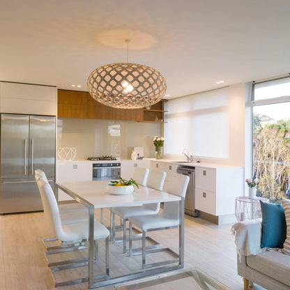 David Trubridge Kina Taklampa 80 cm, Bambu