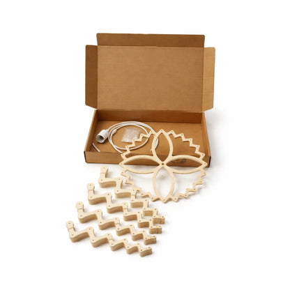 David Trubridge Kina Taklampa 80 cm, Bambu