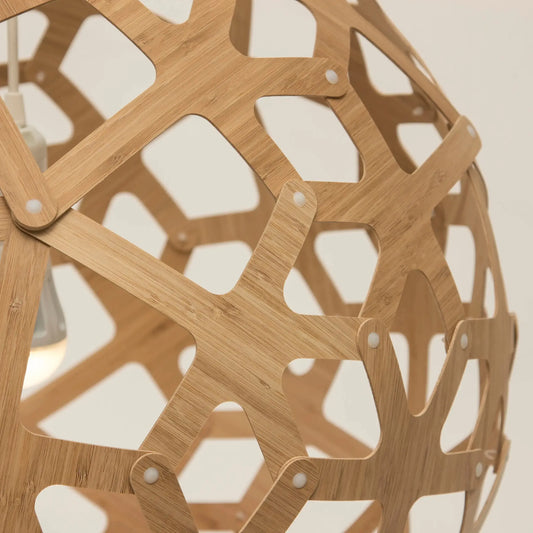 David Trubridge Coral Taklampa 40 cm, Bambu