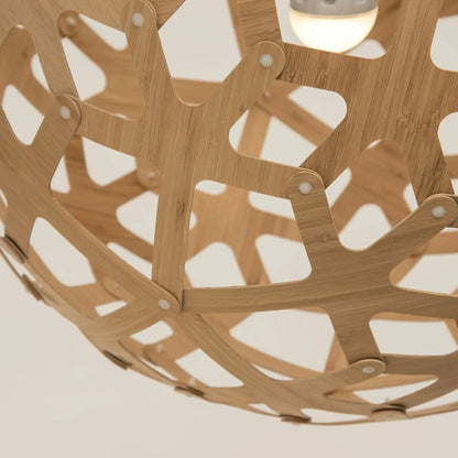 David Trubridge Coral Taklampa 60 cm, Bambu