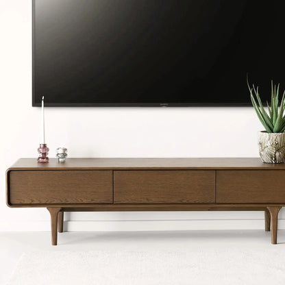 House Nordic Darwin TV-bänk 180x45x45 cm, Mörkbrun